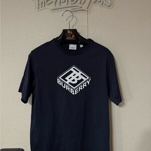 Burberry Black Short Sleeve Tee